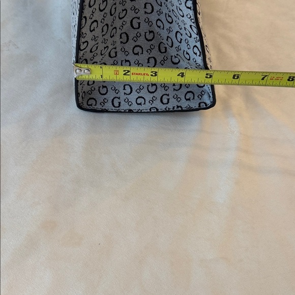 NEW! GUESS Signature Monogram Tote in Black and Gray - Picture 14 of 14